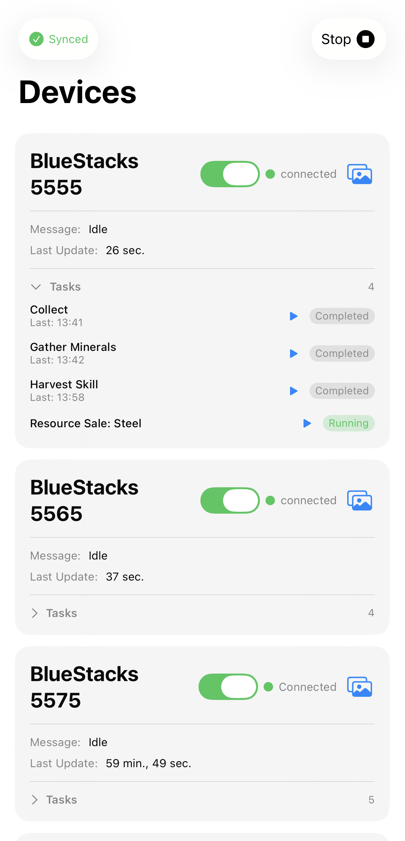 OriginsBot iOS Remote App